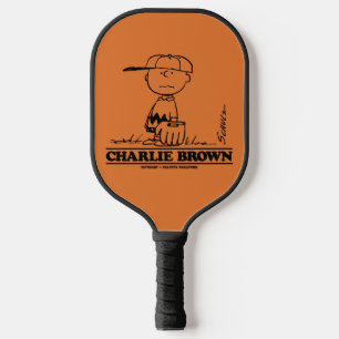Erdnüsse   Charlie Brown Playing Ball Pickleball Schläger