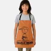 Erdnüsse | Charlie Brown Playing Ball Schürze (Insitu)