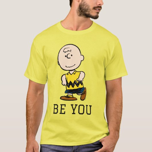 Erdnüsse | Charlie Brown Portrait T-Shirt (Vorderseite)