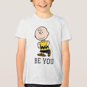 Erdnüsse Charlie Brown Portrait Tri-Blend Shirt