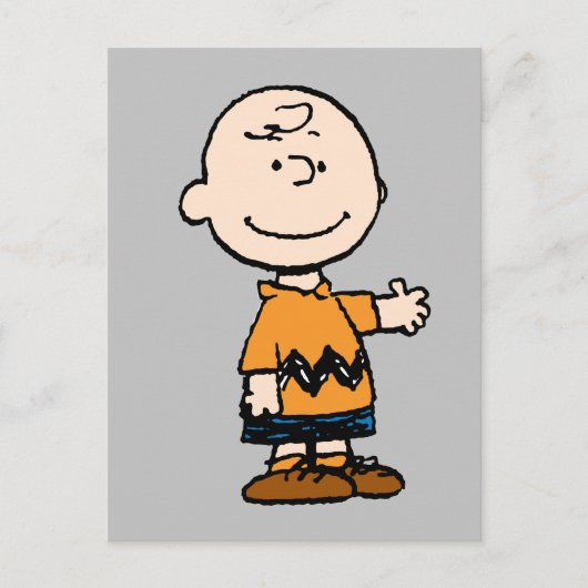 Erdnüsse | Charlie Brown Postkarte (Vorderseite)