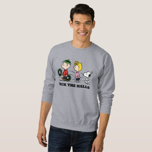 Erdnüsse | Charlie Brown, Sally & Snoopy Sweatshirt (Vorne ganz)