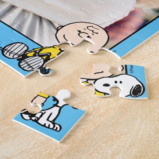 Erdnüsse | Charlie Brown & Snoopy Custom Foto Puzzle (Seite)