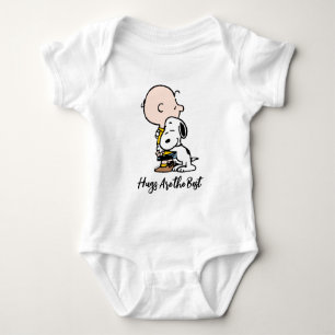 Erdnüsse   Charlie Brown & Snoopy Hug Baby Strampler
