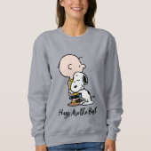 Erdnüsse | Charlie Brown & Snoopy Hug Sweatshirt (Vorderseite)