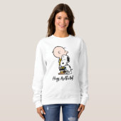Erdnüsse | Charlie Brown & Snoopy Hug Sweatshirt (Vorne ganz)