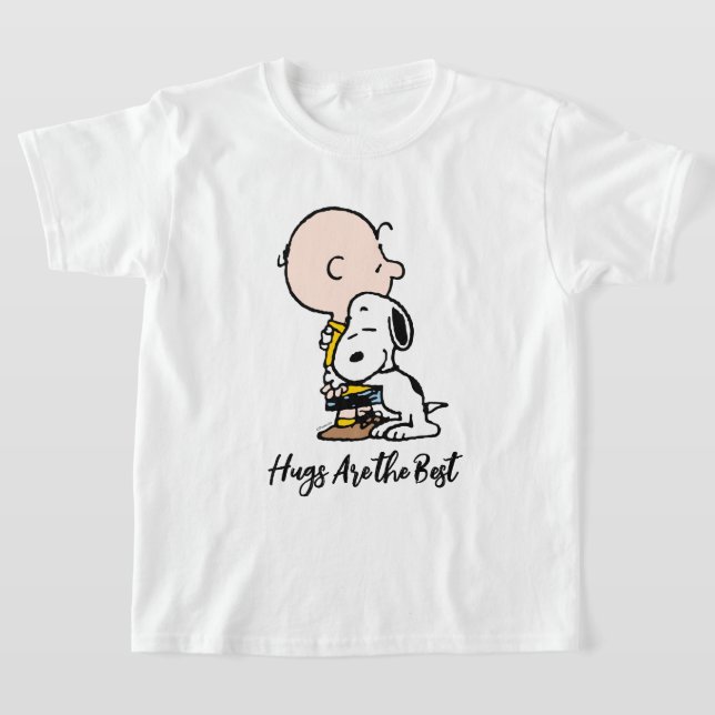 Erdnüsse | Charlie Brown & Snoopy Hug T-Shirt (Ablage )