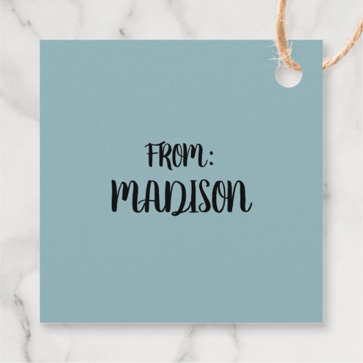 Erdnüsse | Charlie Brown Snow Globe Geschenkanhänger (Rückseite)