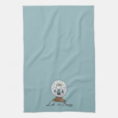 Erdnüsse | Charlie Brown Snow Globe Geschirrtuch (Vertikal)