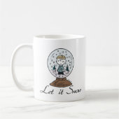 Erdnüsse | Charlie Brown Snow Globe Kaffeetasse (Links)
