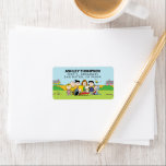 Erdnüsse | Charlie Brown und Gang Birthday Adressaufkleber<br><div class="desc">Feiern Sie Ihren Geburtstag mit diesen super niedlichen Adressetiketten mit Charlie Brown und der ganzen Peanuts Gang! Personalisieren Sie diese,  indem Sie Ihren Namen und Ihre Adresse hinzufügen.</div>