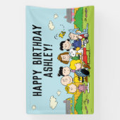 Erdnüsse | Charlie Brown und Gang Birthday Banner (Vertikal)