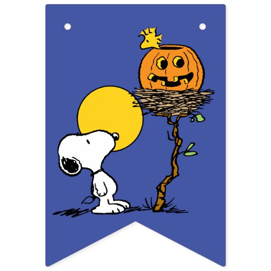 Erdnüsse | Charlie Brown und Gang Birthday Bunting Wimpelkette (Erste Fahne)