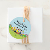 Erdnüsse | Charlie Brown und Gang Birthday Geschenkanhänger (Beispiel)