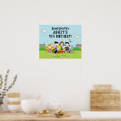 Erdnüsse | Charlie Brown und Gang Birthday Poster (Küche)