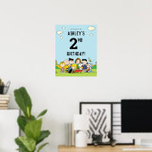 Erdnüsse | Charlie Brown und Gang Birthday Poster (Heimbüro)