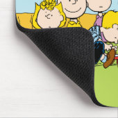 Erdnüsse | Charlie Brown und Gang Mousepad (Ecke)