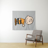 Erdnüsse | Charlie Brown Wandteppich (Beispiel (Horizontal))