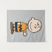 Erdnüsse | Charlie Brown Wandteppich (Vorderseite (Horizontal))
