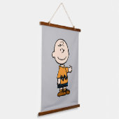 Erdnüsse | Charlie Brown Wandteppich Mit Holzrahmen (Gewinkelt)