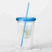 Erdnüsse | Charlie Brown & Woodstock Half & Half Acryltrinkbecher (Rückseite)