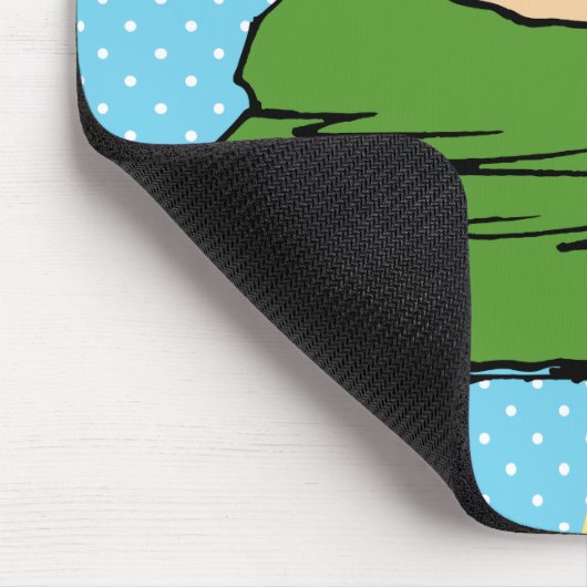 Erdnüsse | Charlie Brown & Woodstock Half & Half Mousepad (Ecke)