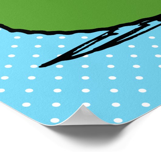 Erdnüsse | Charlie Brown & Woodstock Half & Half Poster (Ecke)