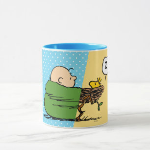 Erdnüsse   Charlie Brown & Woodstock Half & Half Tasse