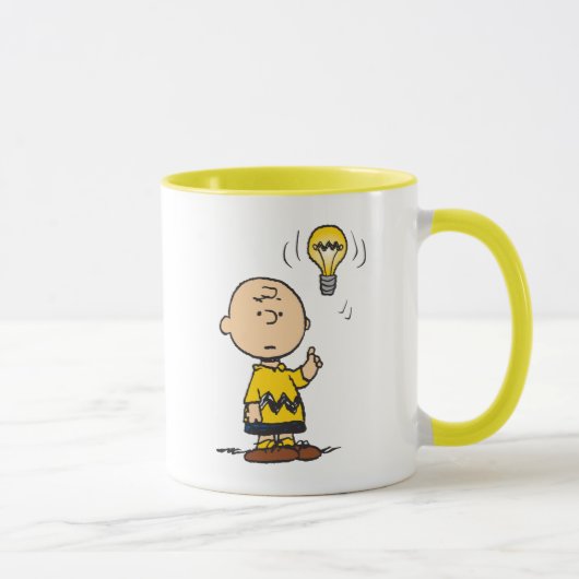 Erdnüsse | Charlie Browns Idee einer Glühbirne Tasse (Rechts)