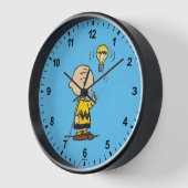 Erdnüsse | Charlie Browns Idee einer Glühbirne Uhr (Winkel)