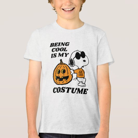 Erdnüsse | Cool zu sein ist mein Kostüm Tri-Blend Shirt (Vorderseite)