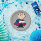Erdnüsse | Count Charlie Brown Pappteller (Party)