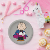 Erdnüsse | Count Charlie Brown Pappteller (Party)