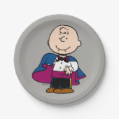 Erdnüsse | Count Charlie Brown Pappteller (Vorderseite)