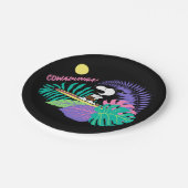 Erdnüsse | Cowabunga Snoopy Pappteller (Schrägansicht)