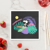 Erdnüsse | Cowabunga Snoopy Serviette (Beispiel)