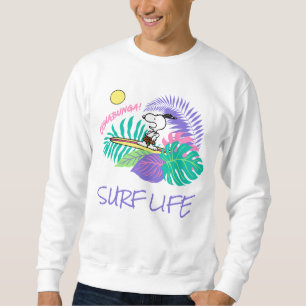 Erdnüsse   Cowabunga Snoopy Sweatshirt