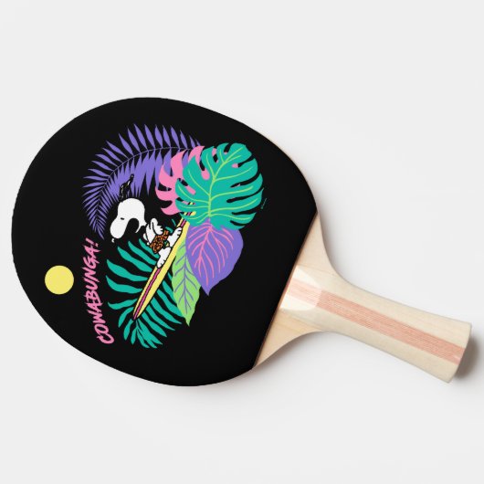 Erdnüsse | Cowabunga Snoopy Tischtennis Schläger (Seitenansicht)