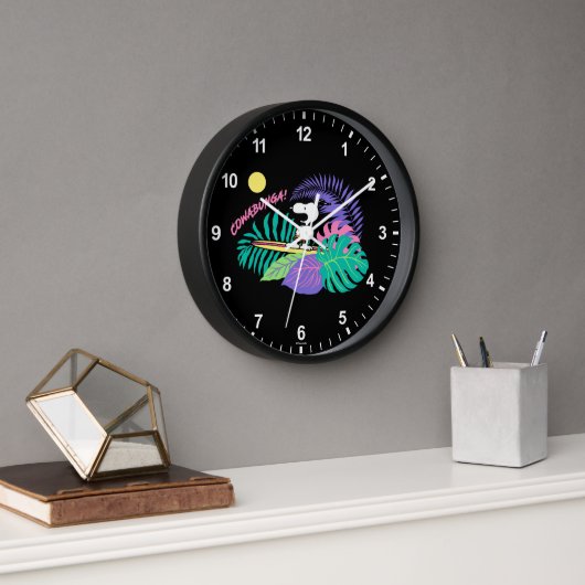 Erdnüsse | Cowabunga Snoopy Uhr (Büro)