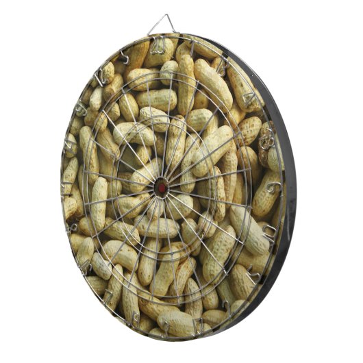 Erdnüsse Dartscheibe (Vorderseite rechts)