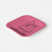 Erdnüsse | Das Geheimnis des Lebens verbergen Pappteller (Gewinkelt)