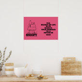 Erdnüsse | Das Geheimnis des Lebens verbergen Poster (Küche)