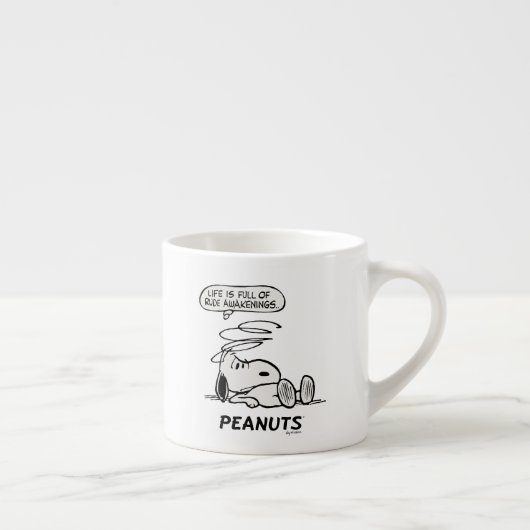 Erdnüsse | Das Leben ist voll von Rude Awakenings Espressotasse (Rechts)