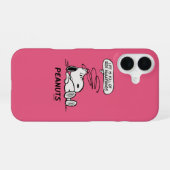 Erdnüsse | Das Leben ist voll von Rude Awakenings iPhone 16 Hülle (Rückseite (Horizontal))