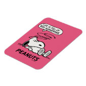 Erdnüsse | Das Leben ist voll von Rude Awakenings Magnet (Linke Seite)