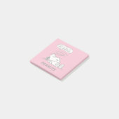 Erdnüsse | Das Leben ist voll von Rude Awakenings Post-it Klebezettel (angewinkelt)