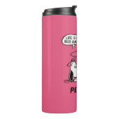 Erdnüsse | Das Leben ist voll von Rude Awakenings Thermosbecher (Nach links gedreht)