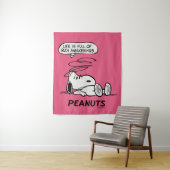 Erdnüsse | Das Leben ist voll von Rude Awakenings Wandteppich (Beispiel)