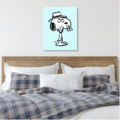 Erdnüsse | Der Brüderpike von Snoopy Leinwanddruck (Insitu (Schlafzimmer))