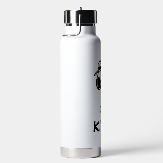 Erdnüsse | Der Brüderpike von Snoopy | Name hinzuf Trinkflasche (rechts)